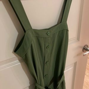 Everlane Button-Up Tank Dress with Pockets